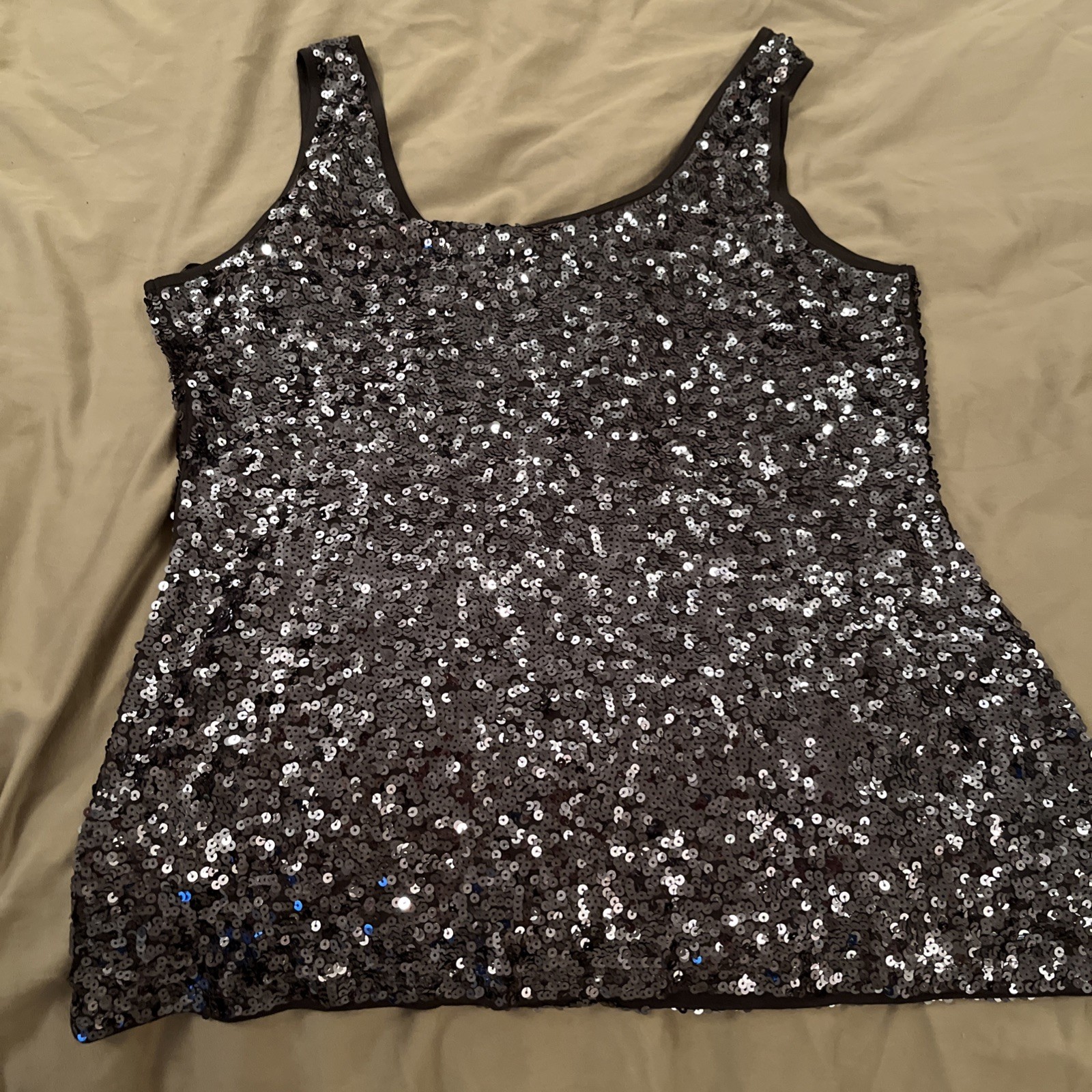 Ladies Beautiful Sparkly Monsoon Top Uk 18 Bnwt image 6