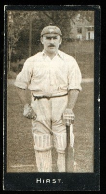 Tabakkarte, F & J Smith, Cricketers, Cricket, 1. Serie, 1912, Hirst #50