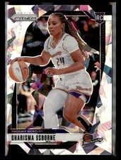 Charisma Osborne 2024 Panini Prizm WNBA Ice Prizms Rookie Phoenix Mercury #65