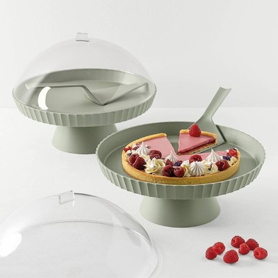 Blim Plus Agora Raised with Clear Shell and Forest Green Cake Paddle