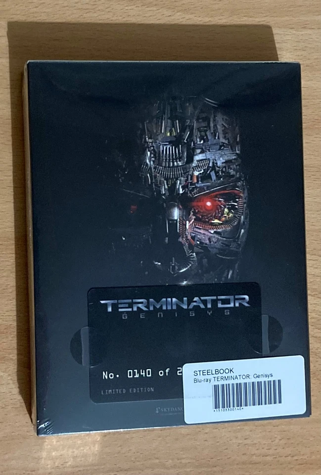Terminator Genisys - Steelbook FilmArena Full Slip A (FAC #140/2000)—sealed/mint - Photo 2/4
