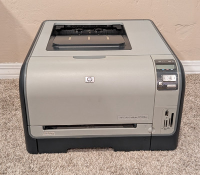 HP Color LaserJet CP1518NI Workgroup Laser Printer w/ Toner, ONLY 1k pgs, Tested