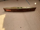 Vintage Marples  small  10” Wood And Brass Spirit Level  Made In England