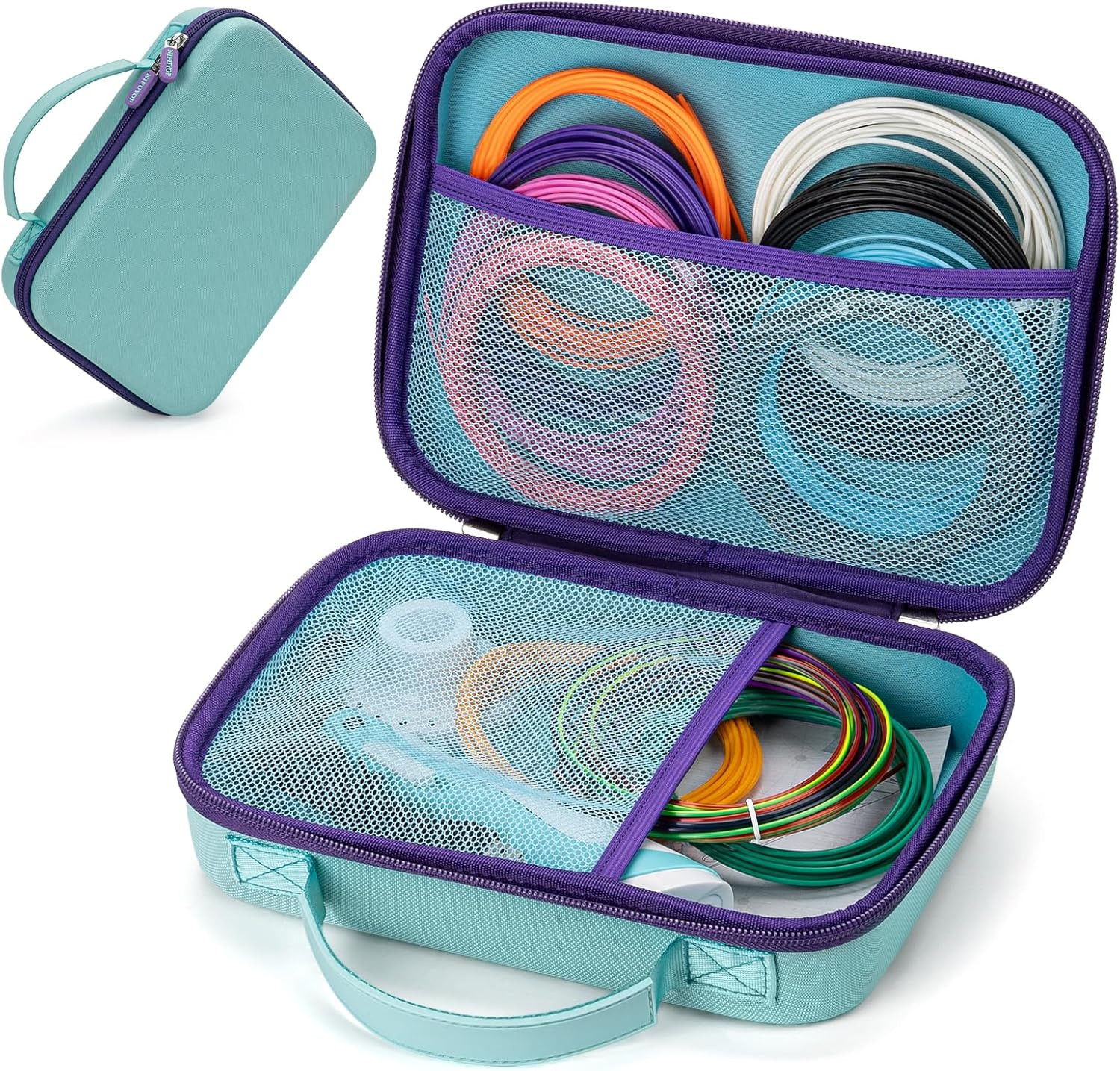 3D Pen Case for Scrib3D P1 Advanced, 3D Doodler Flow, MYNT3D Super Professional 