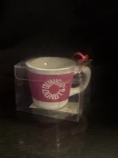 Dunkin Donuts Coffee Cup Holiday Ornament New In Package