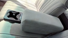 1990 Olds 88 Center Console Assembly Oem Arm Rest Fold Down Gray