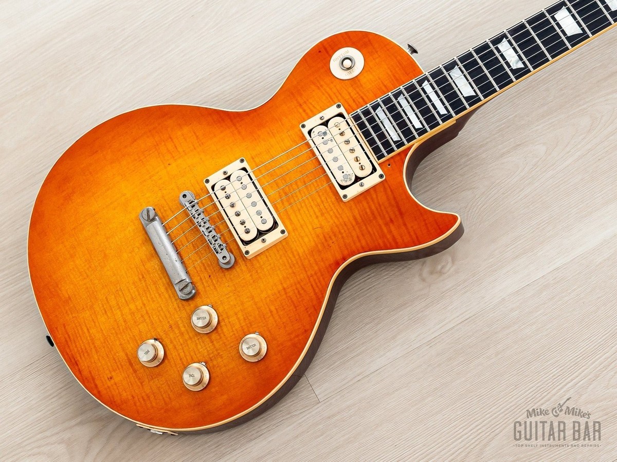 1979 Greco EG850 Limited Edition Flame Top Burst w/ Maxon PU-2s