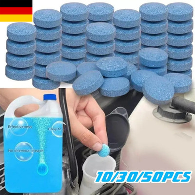  10x Waschmaschinenreiniger Tabs extra stark gegen Geruch & Kalk Aktiv Stärke 