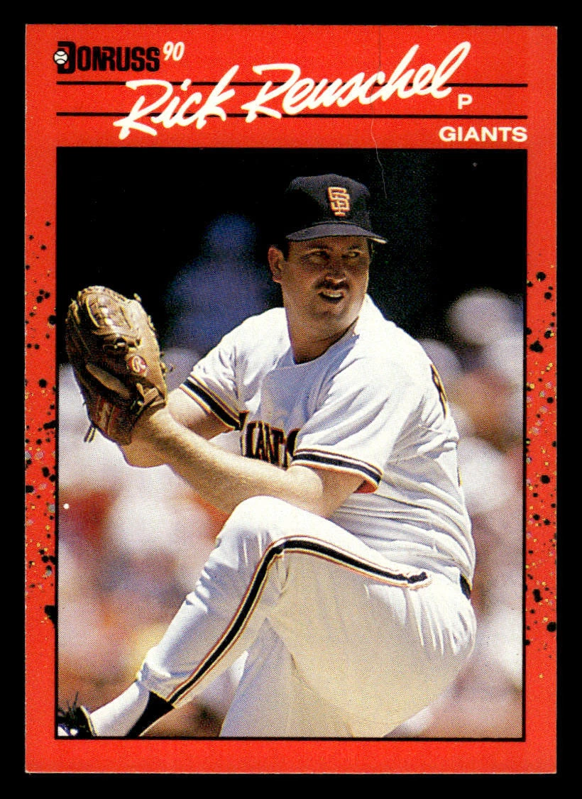 1990 Donruss #112 Rick Reuschel Card San Francisco Giants