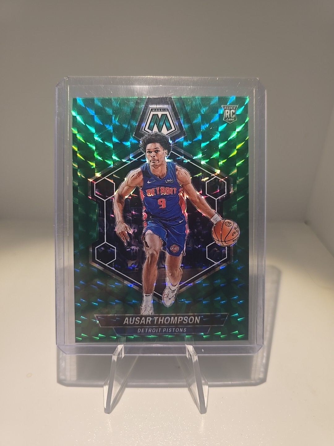 2023-24 Panini Mosaic Green #226 Ausar Thompson - Detroit Pistons (RC)