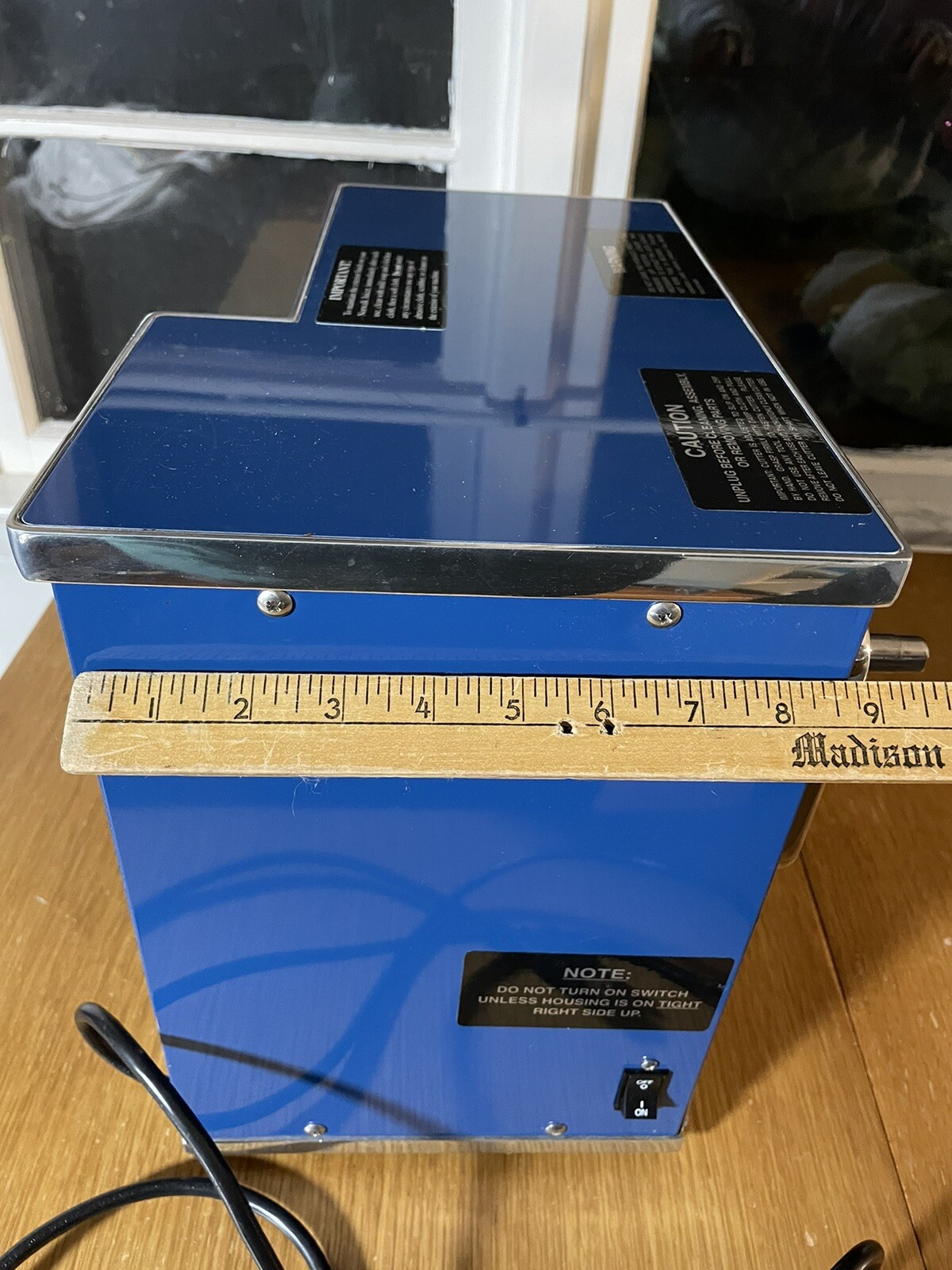 NORWALK JUICER 280 COLD PRESS Excellent Condition Enamel Blue Stainless