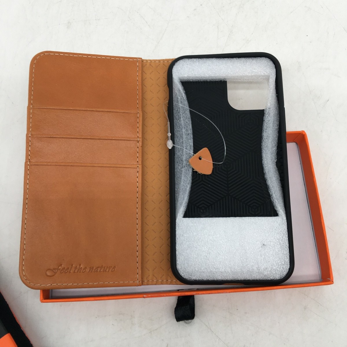 Shieldon Genuine Leather Magnetic Flip Closure Iphone Mini