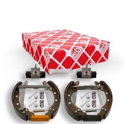 FEBI BILSTEIN Bremsbackensatz Hinterachse u.a. für AUDI, SEAT, VW