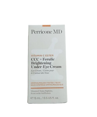 Perricone MD Vitamin C Ester CCC + Ferulic Brightening Under Eye Cream 0.5oz