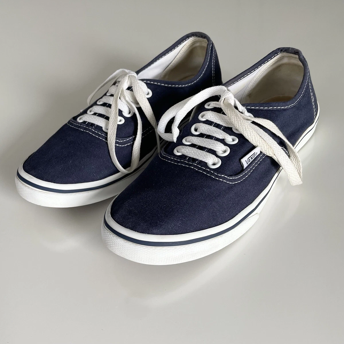 Vans Authentic navy lace up sneakers |