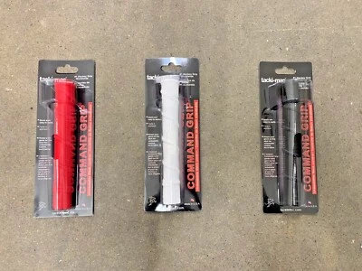 Tacki-Mac Kane Hockey Stick Grip | Pro Ribbed Black Red White Knob Grip Tape