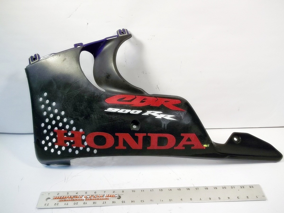 HONDA 95 CBR900RR LEFT LOWER COWL 64450-MAE-670ZB CBR900 CBR 900RR