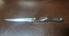 CUTCO 1721 Trimmer Knife Serrated Brown Handle Made in USA