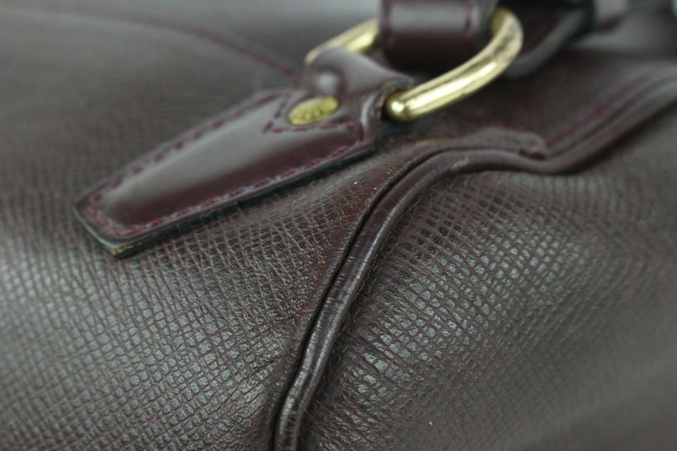 Louis Vuitton Burgundy Taiga Leather Cassiar Backpack 1015lv42 | eBay