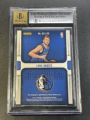 LUKA DONCIC 2018 PANINI CONTENDERS UP & COMING AUTO ROOKIE LUKA DONCIC 2018 PANINI CONTENDERS UP & COMING AUTO ROOKIE