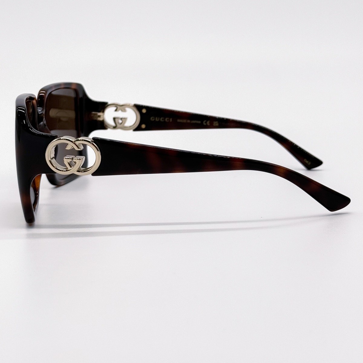 NEW GUCCI GG1692S 002 SQUARE HAVANA BROWN WOMEN SUNGLASSES  display picture 1