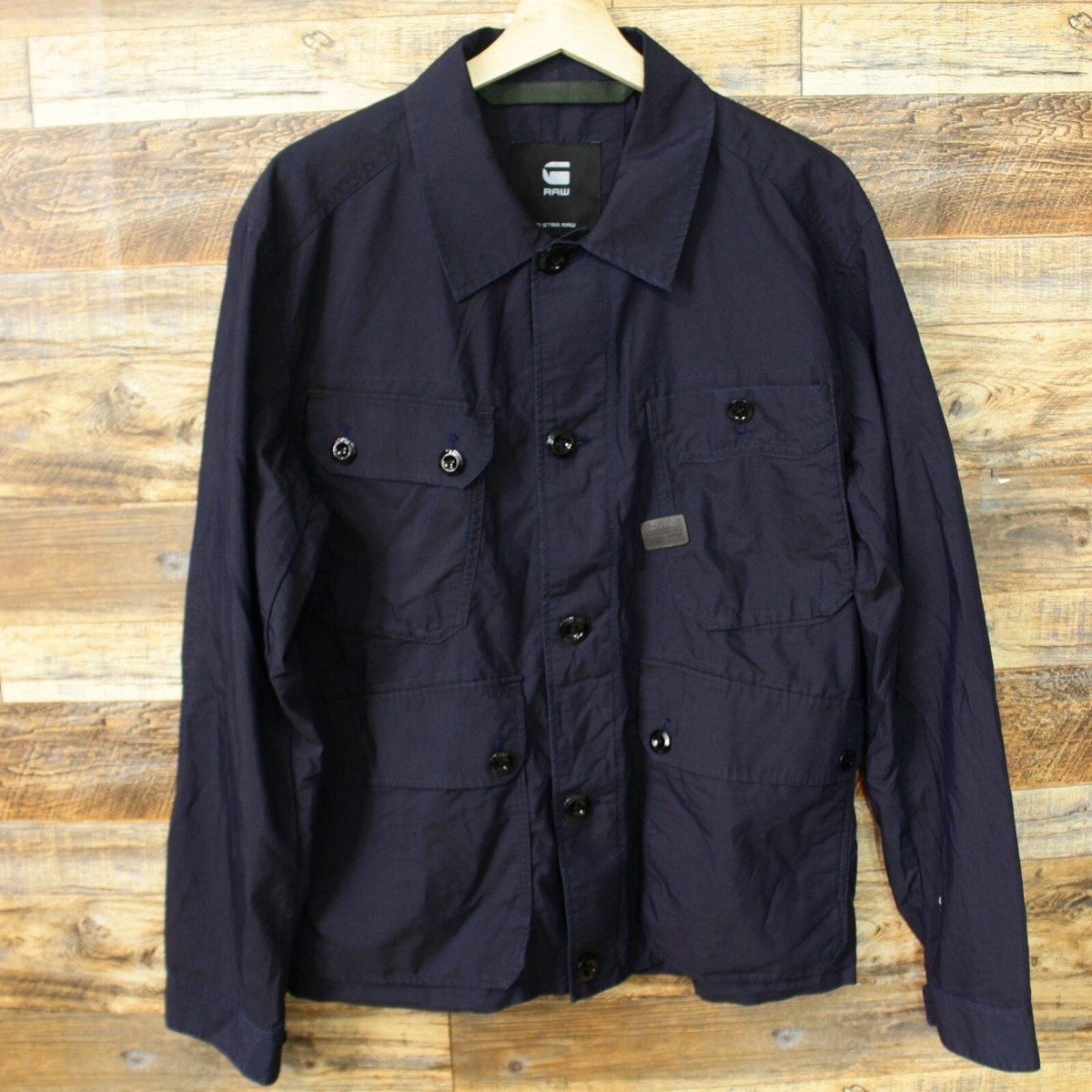 G-STAR RAW Jacket size L Mens chore button Military Long