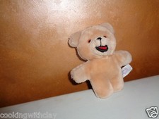 RARE VINTAGE PLUSH DOLL FIGURE SNUGGLE RUSS TEDDY BEAR TV ADVERTISEMENT TOY
