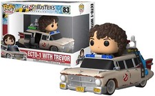 Ghostbusters Afterlife POP! Rides Ecto-1 with Trevor Vinyl Figure #83 [Deluxe]