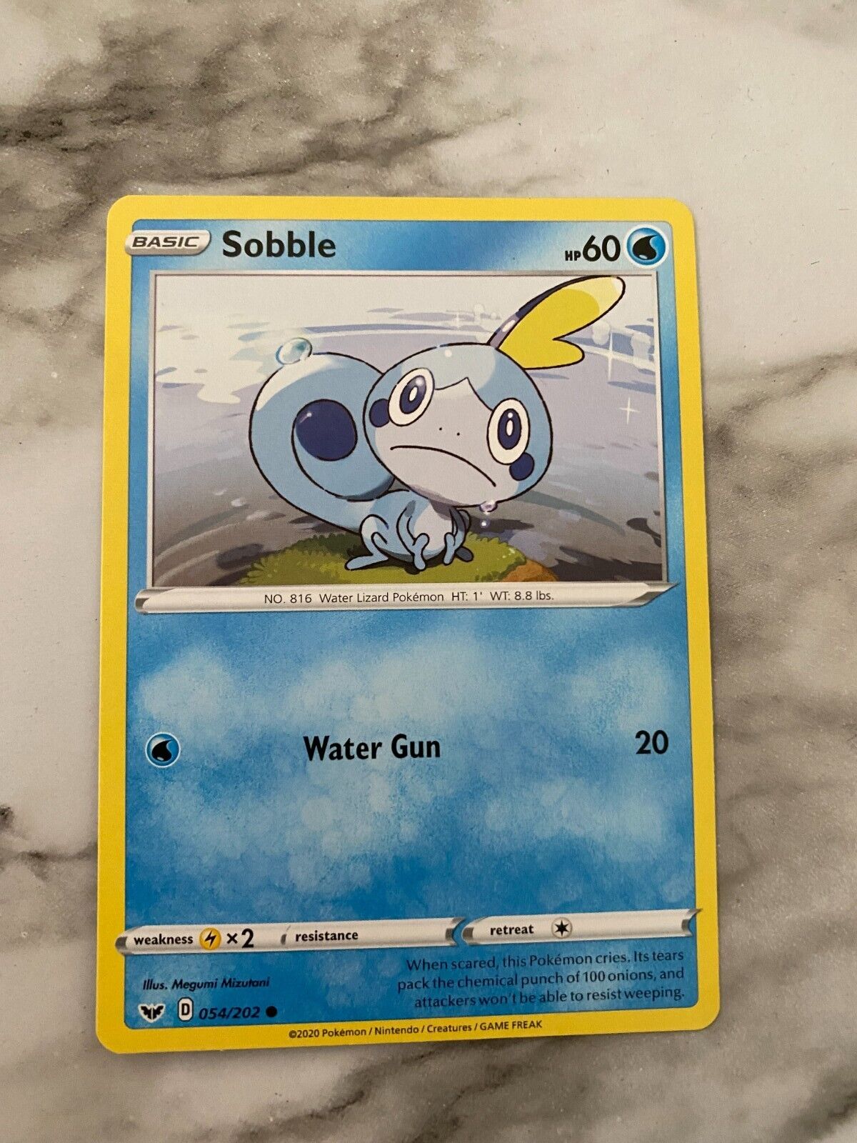 German Sobble name, Pokémon Sword and Shield