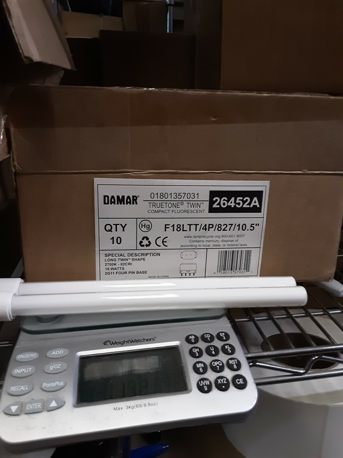 26452A F18LTT/4P/827/10.5 18 Watt Compact Fluorescent Light Bulb 2700K (2 Bulbs)