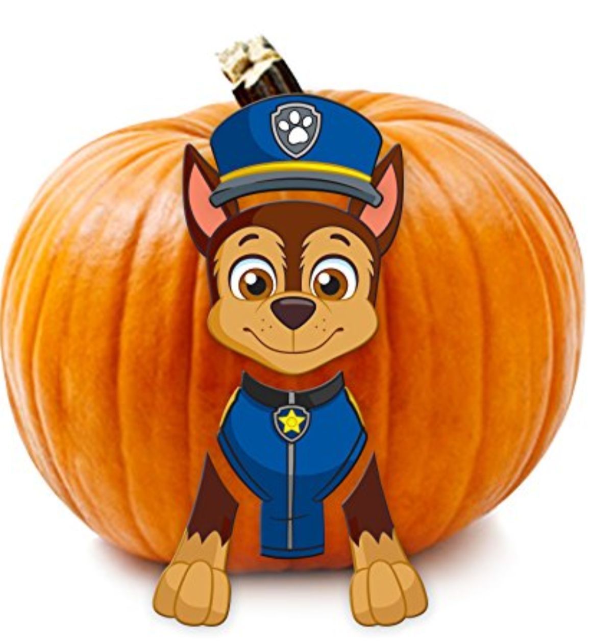 PAW PATROL PUMPKIN PUSHINS 5 PC Police Dog Chase Zuma Skye Rocky