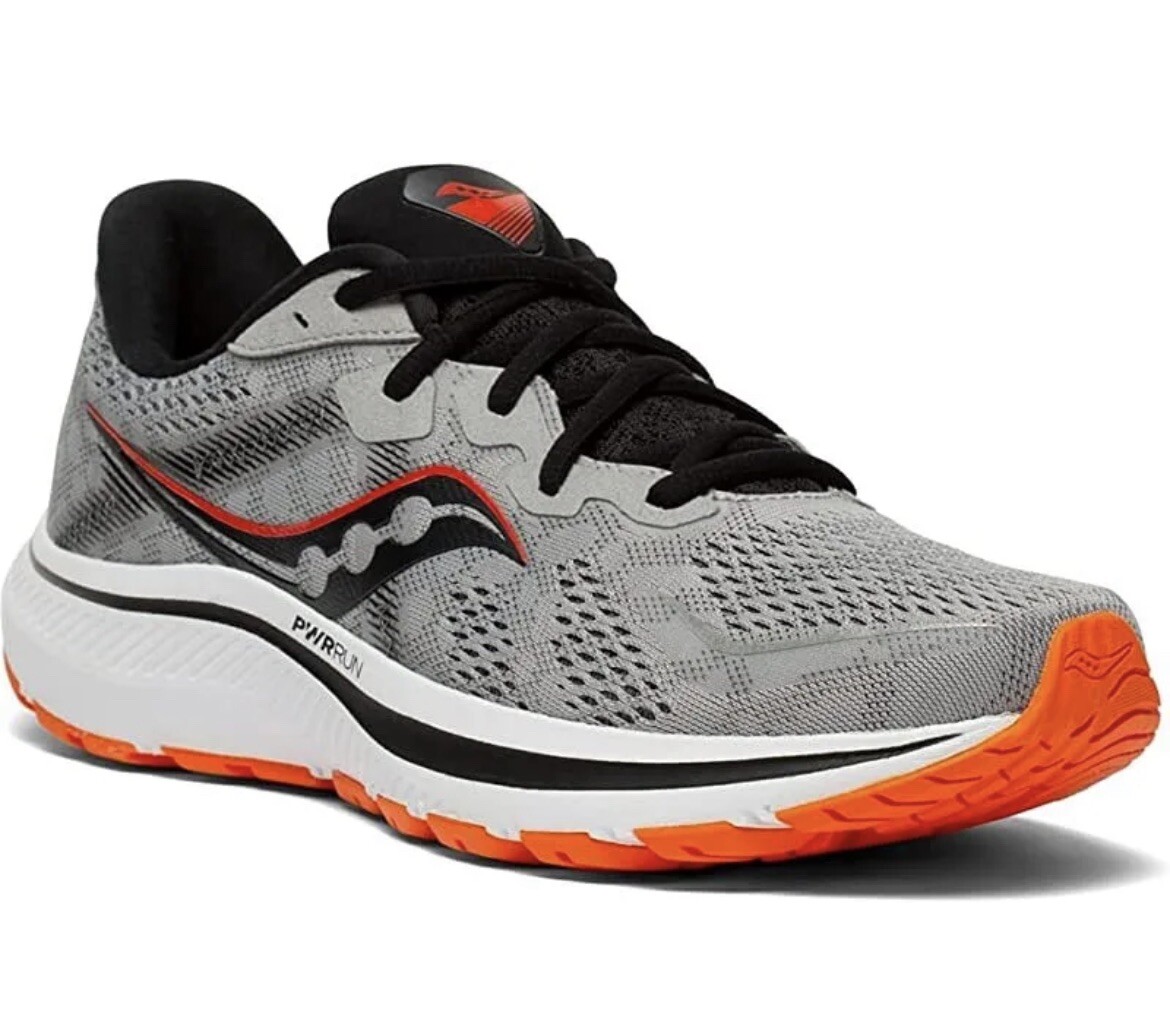 Saucony Omni 20 Running Shoes Alloy Fire Colorway Mens 10 New in