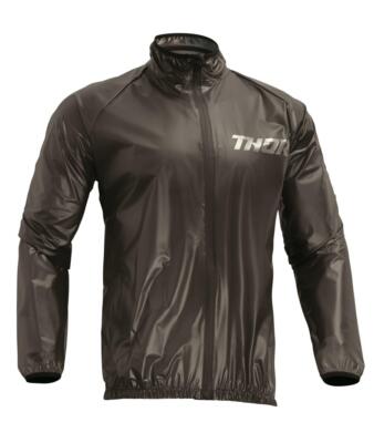 Thor Waterproof Motocross Jacket Black- Waterproof MX Enduro UK
