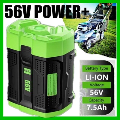 7500mAh Upgraded Battery Compatible with EGO Battery 56V BA2800 BA4200T BA1400