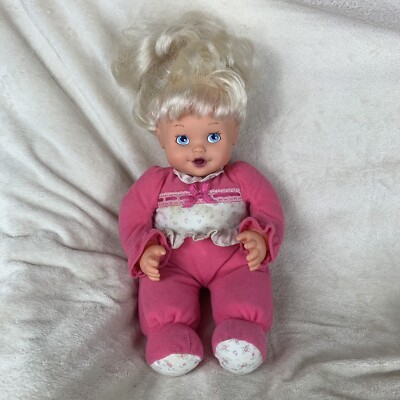 Vtg  L il Sniffles 15  Irwin Talking Doll Sneezes Says 20 Phrases 2000 Rare HTF