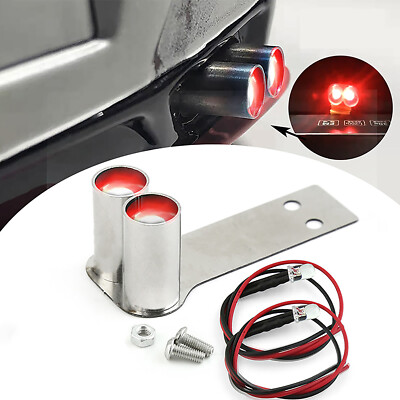 RC Crawler Simulation Exhaust Pipe LED Light Lamp Upgrade for 1/10 RC Drift Car