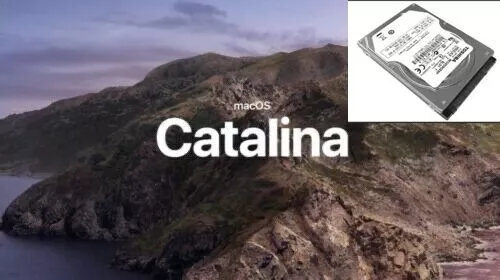 APPLE MACBOOK PRO A1278 A1286 2012 250GB 2.5 HARD DISK DRIVE OS X CATALINA 10.15 - Image 2 of 4