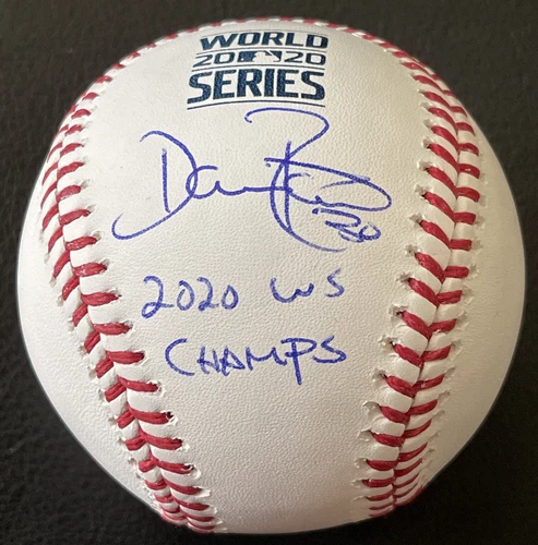 Dave Roberts Signed World Series MLB ROMLB Baseball “2020 WS Champs” PSA/DNA COA