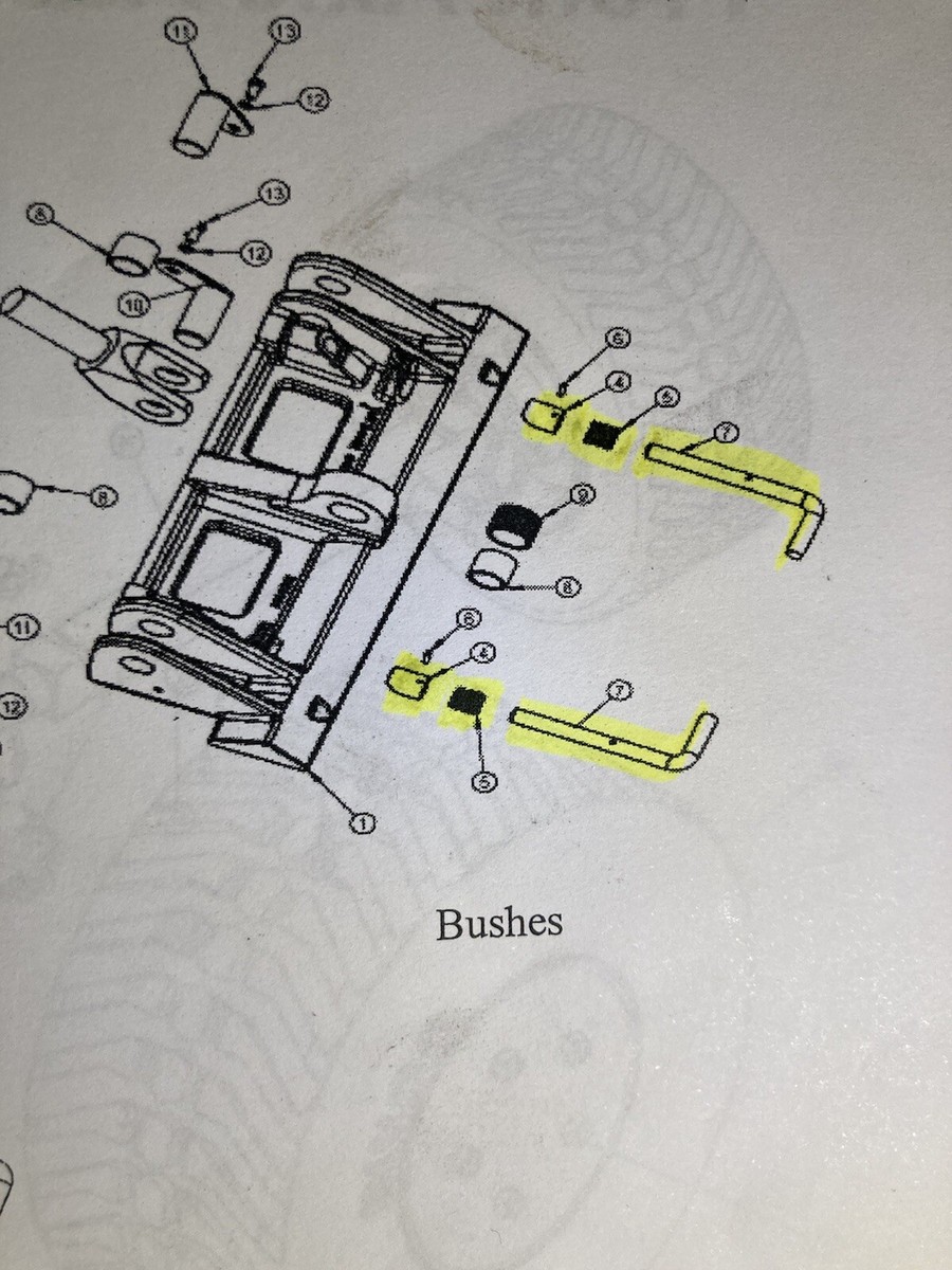 Dingo Skid Steer Locking Pin Complete Assemblys 950 K94/5