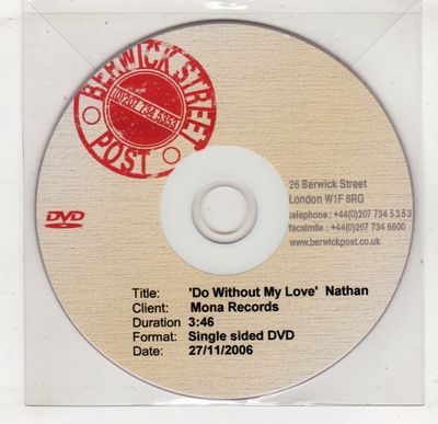 (GV115) Do Without My Love, Nathan - 2005 DJ DVD