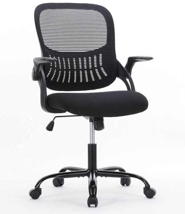 With Lumbar Support And Comfortable Armrests