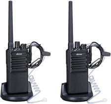 Walkie Talkies Voice Scrambler with Earpiece for Adults Outdoor CS Hiking Huntin