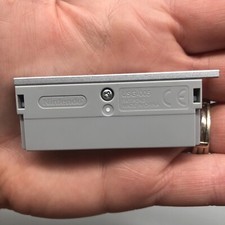 Genuine Official OEM Nintendo DS Slot Port Dust Cover USG-005 Grey/Silver