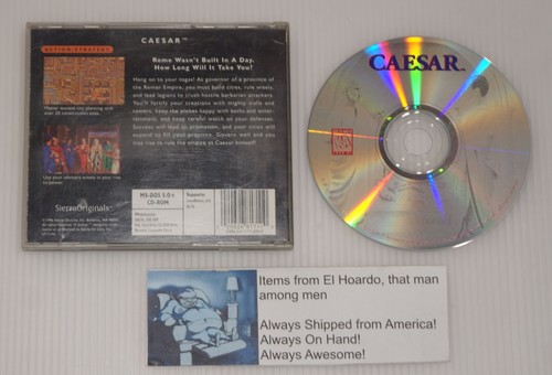 Caesar For the PC MS-DOS In Jewel Case - Picture 2 of 2
