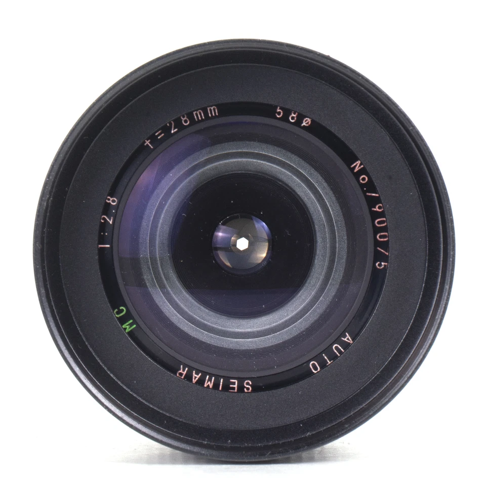 Auto Seimar MC 28mm F2.8 Cine Modded Wide Angle Prime Lens For Canon EF! - Image 3 of 4