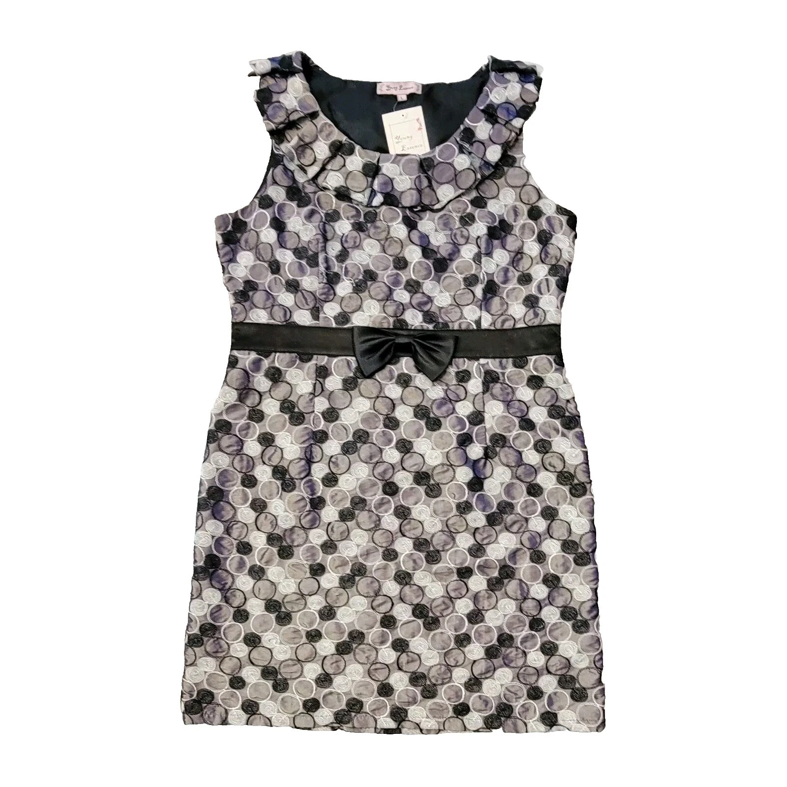 Vestidos femininos Geométrica Bainha de Negócios