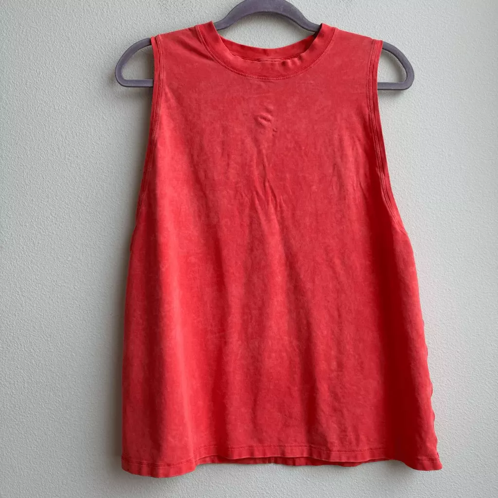 lululemon sleeveless pima cotton muscle relaxed fit tank-top