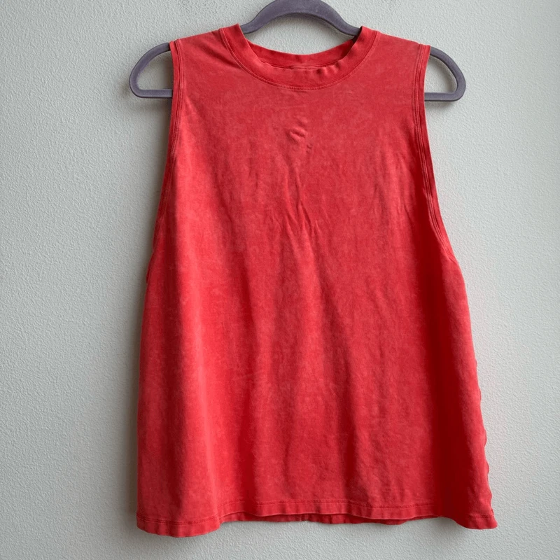 lululemon sleeveless pima cotton muscle relaxed fit tank-top