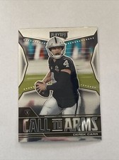 2021 Panini Playoff Football Derek Carr #CA-DCA Call To Arms