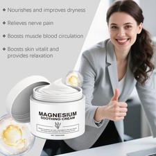 Neuropathy Magnesium Cream Nerve Relief with MagnesiumChloride Ingredients B5W8